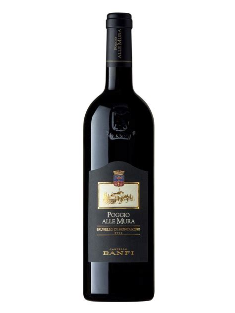 Brunello Di Montalcino Poggio Alle Mura Castello Banfi