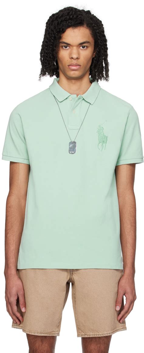 Green Big Pony Polo By Polo Ralph Lauren On Sale