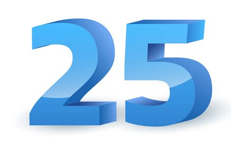 25 Number Png Images Transparent Background Png Play