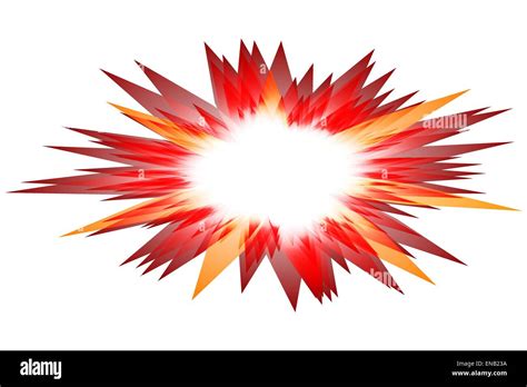 Abstract Vector Illustration Of The Explosion Stock Vector Image And Art