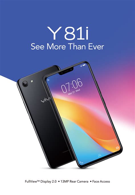 Vivo Y81i Cell Phone With 6 22 Inch Full View Display Vivo India