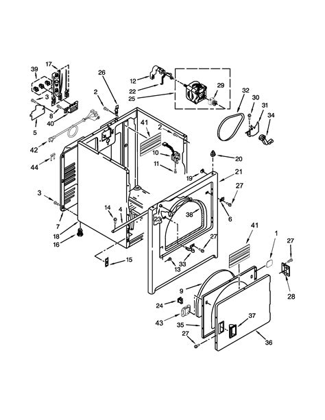 Kenmore Electric Dryer Schematic