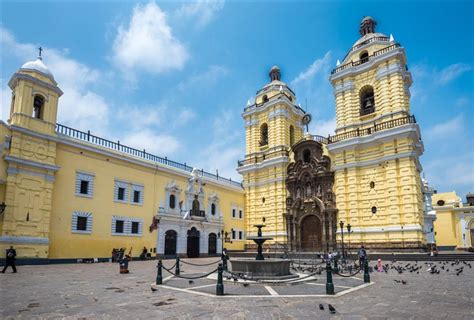 Rundreisen De Peru Kloster San Francisco Lima