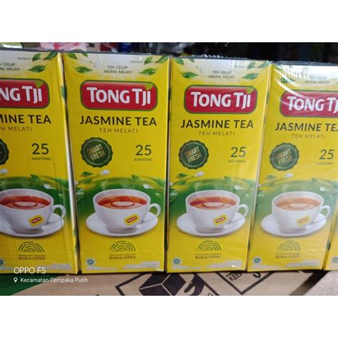 Jual Teh Celup Tong Tji Jasmine Tea Box Isi 25 Kantong Shopee Indonesia