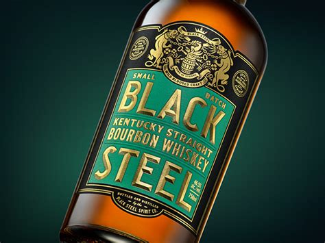 Black Steel Bourbon on Behance