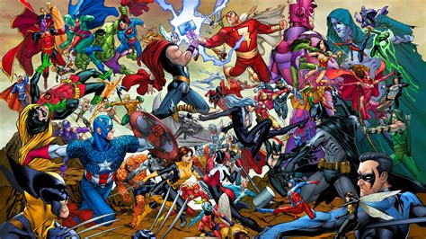 Dc Vs Marvel Wallpaper 76 Images