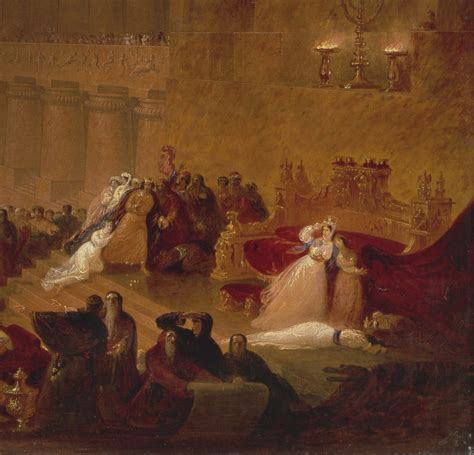 Narrative Painting - John Martin, Belshazzar's Feast, 1821