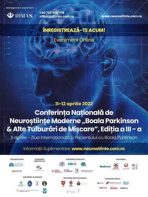 Conferin A Na Ional De Neuro Tiin E Moderne Boala Parkinson Alte