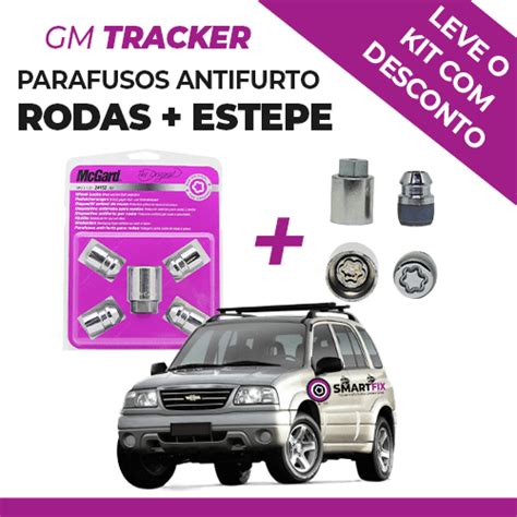 Parafuso Antifurto Para Rodas Su Trava Para Estepe Externo Gm Tracker