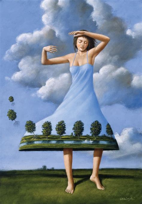 Rafal Olbinski 1945 Surrealist Visionary Painter Rafal Surreal