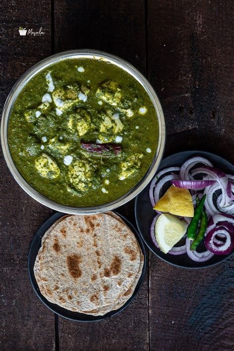 Palak Paneer Curry Spinach Paneer Recipe Healthy Palak Paneer Easy Saag