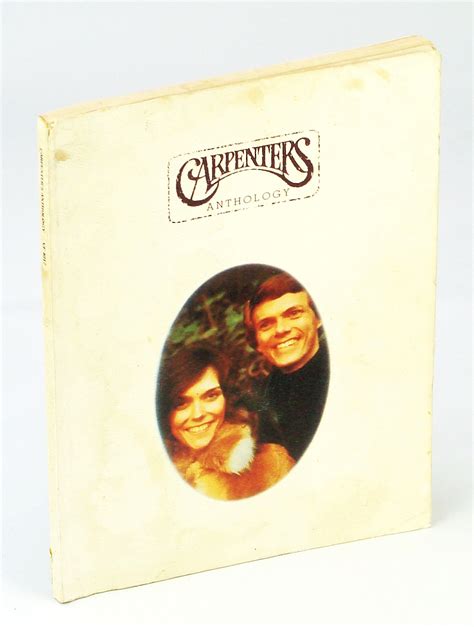 Carpenters Anthology Songbook With Piano Sheet Music Lyrics And