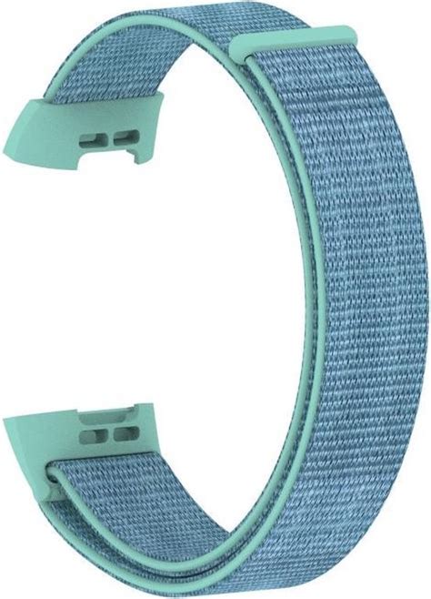 Charge Nylon Sport Band Marine Groen Geschikt Voor Fitbit