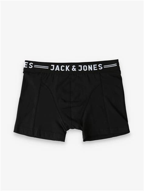 Jack Jones Herren Boxershorts Sense 3 Pack Noos In Schwarz 773894