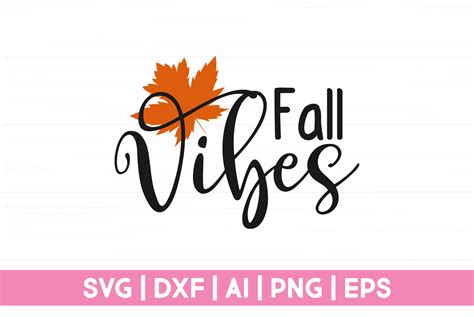 Fall Vibes Svg Graphic By Craftartsvg · Creative Fabrica