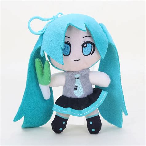 16cm Japanese Anime Hatsune Miku Vocaloid Series Snow Hatsune Miku Plush Toy Stuffed Soft Dolls