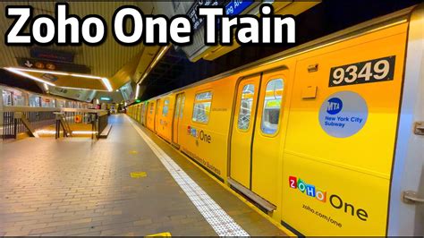 R Special Zoho One Train On The E Line Youtube