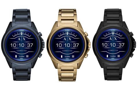 Armani Exchange's Smartwatch Is for Those Who Like Their Tech Dapper ...