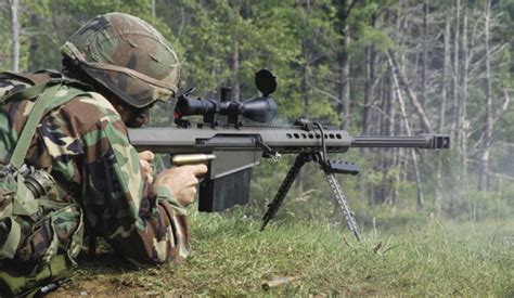 M107 50 Caliber Long Range Sniper Rifle Lrsr