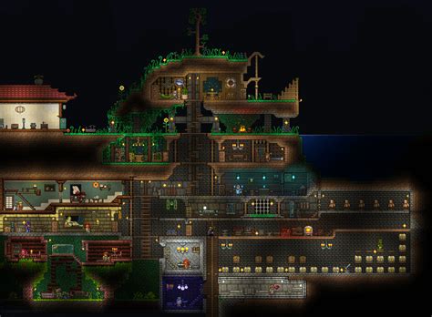 My Pre Hardmode Base Terraria