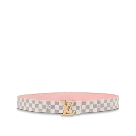 Louis Vuitton Lv Initiales Mm Reversible Belt Pink Luis Vuitton