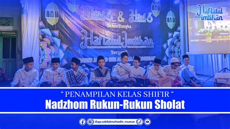 Nadzhom Rukun Islam Cov By Nisa Sabyan Haflatul Imtihan PP Sabilal