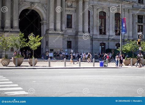 Philadelphia Downtown City Hall Editorial Photography Image Of City