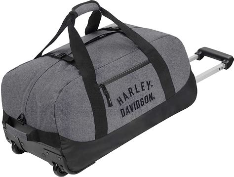 Amazon Harley Davidson 21 Carry On Rugged Twill Rolling Duffel