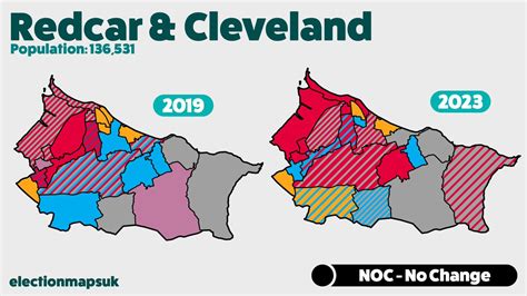 Election Maps UK On Twitter Redcar Cleveland Result LE2023 LAB 23