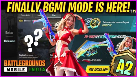 Omg 😍finally Bgmi Event Mode Is Here Release Date A2 Rp Pre