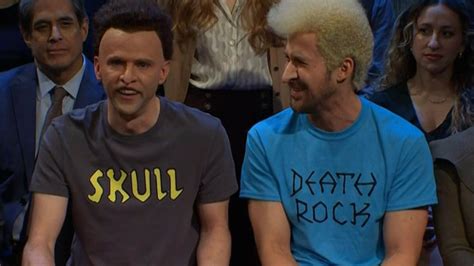 Ryan Gosling And Snl Cast Cant Stop Laughing In Beavis And Butthead Sketch Thewrap