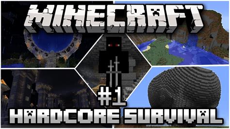 Minecraft Hardcore Survival Ep A Whole New World Youtube