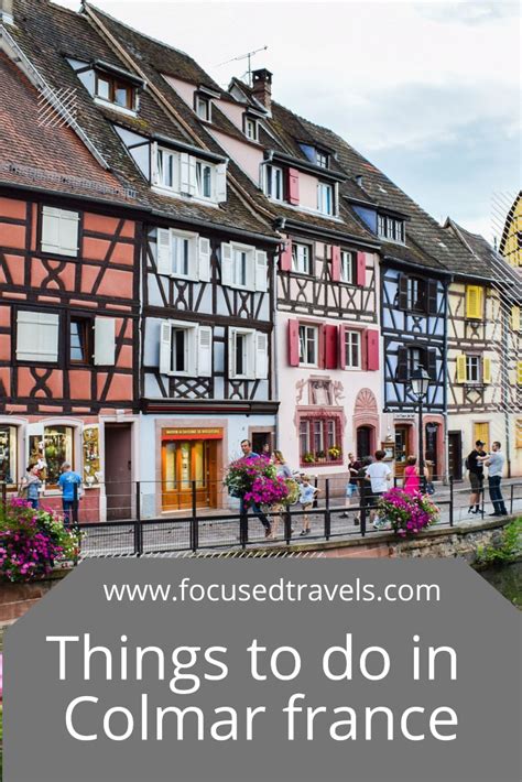 Colmar is a beautiful town in the Alsace Region of France. Here are the best things to do in ...