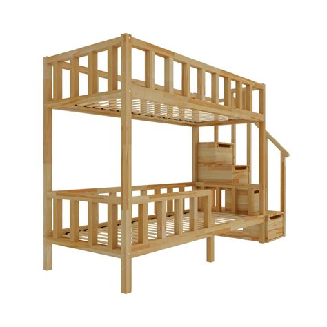 Bunk Bed With Steps Filip Side Entrance