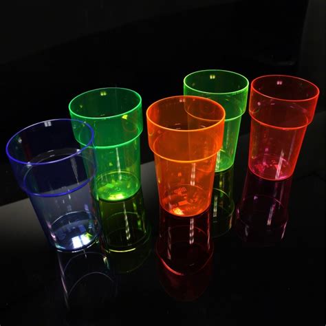 Uv Reactive Pint Glasses Uv Bar Ware Glowsticks Co Uk