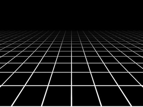 Premium Photo Perspective Grid Line Background