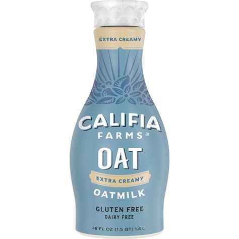 Califia Farms Extra Creamy Oat Milk Fluid Ounces Walmart