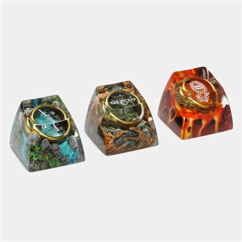 Drop The Lord Of The Rings Mt3 Elvish Keycap Set Dye Subbed Pbt Keycaps