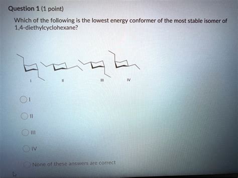 SOLVED Question 1 1 Point Which Of The Following Is The Lowest