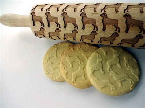 Rottweiler Embossing Rolling Pin Highest Quality Embossed Rolling