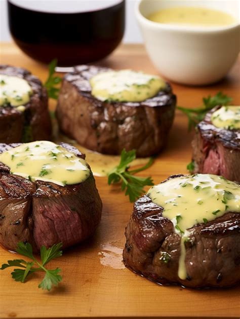 Succulent Filet Mignon With Blender Bearnaise Sauce