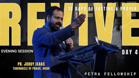 Revive Day 4 Evening Session 0630 Pm Pastor Joboy Isaac Youtube