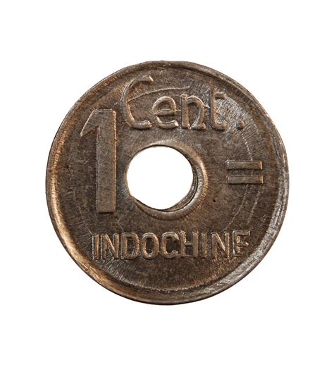 Indochine Francaise Etat Francais Centime Aluminium