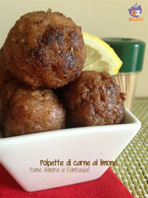 Polpette Di Carne Al Limone