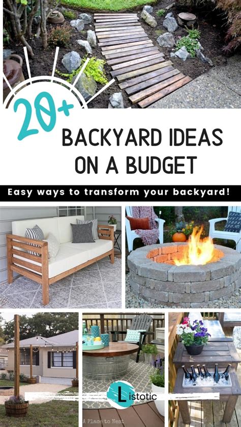 Backyard Patio Ideas On A Budget Backyard Living At Its Best ⋆ Listotic