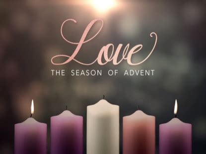 Advent Candles Love | Life Scribe Media | Youth Worker