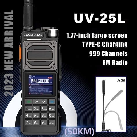 BAOFENG Walkie Talkie 10KM ORIGINAL UV 25L Multi Band 10 Watt Woki