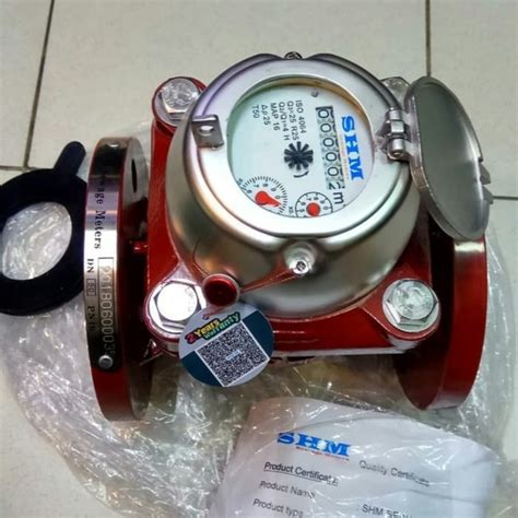 Jual Flowmeter Water Meter Meteran Air Shm Air Limbah Dingin