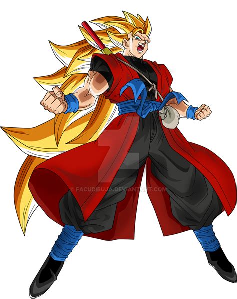 Goku Xeno Ssj Facudibuja By Facudibuja On Deviantart