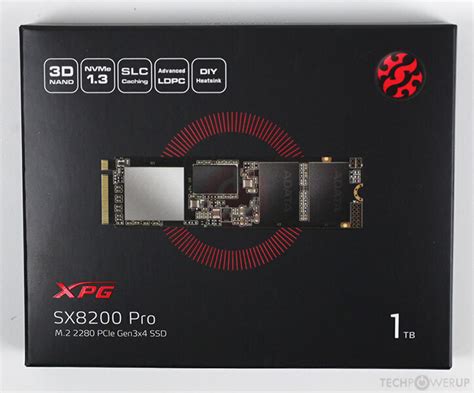 Xpg Sx Pro Tb Specs Techpowerup Ssd Database